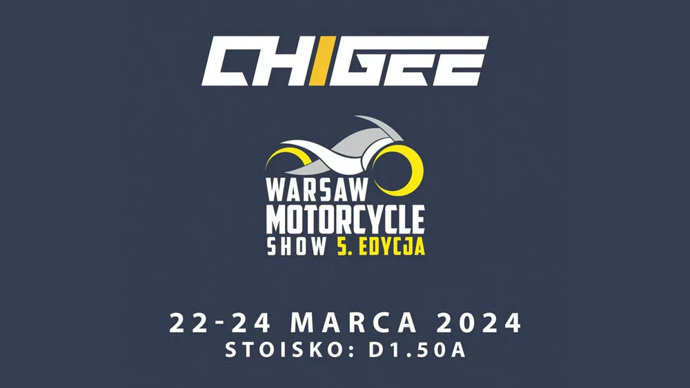 Chigee asistirá al Salón de la Motocicleta de Varsovia 2024 en Polonia, del 22 al 24 de marzo