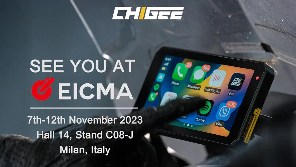 Chigee Invitado a Exhibir en EICMA 2023 en Milán, Italia, del 7 al 12 de Noviembre