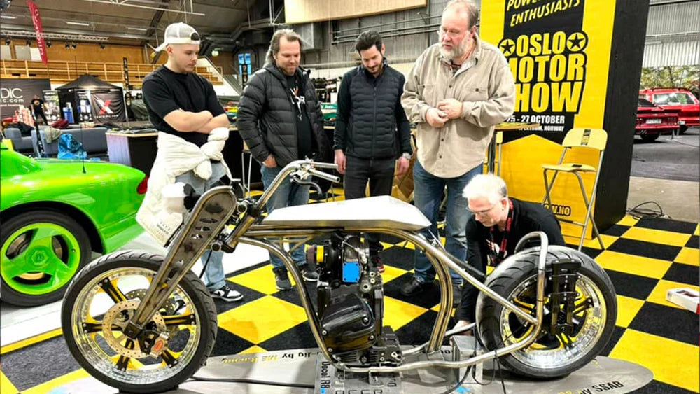 NCCR Snoopirose Turbo Digger Custombike con Chigee AIO-5 Lite en Elmia 2024